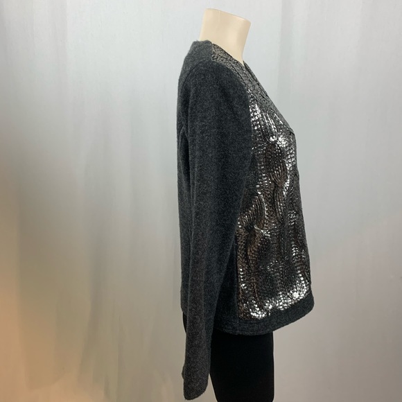 Steilmann Grey Zipper Cardigan 10 - Picture 5 of 11